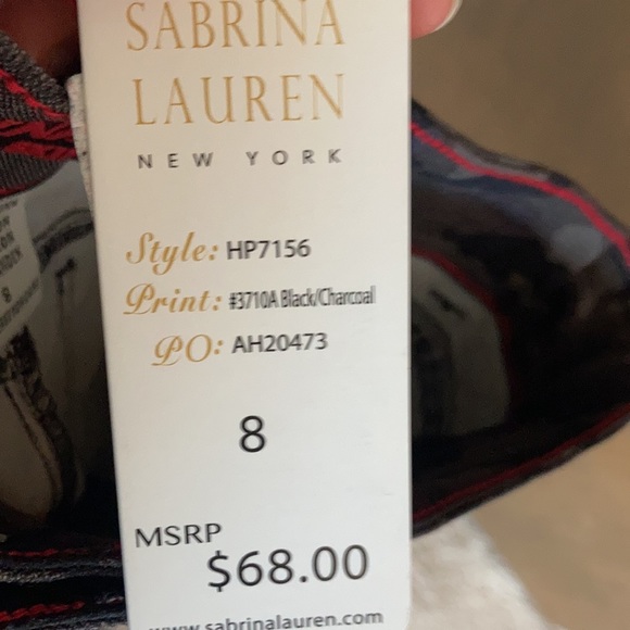 Sabrina Lauren skinny jean gray black camo print ultra soft stretch size 6 or 8 - Picture 17 of 17
